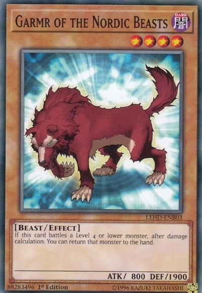 Garmr of the Nordic Beasts [LEHD-ENB03] Common