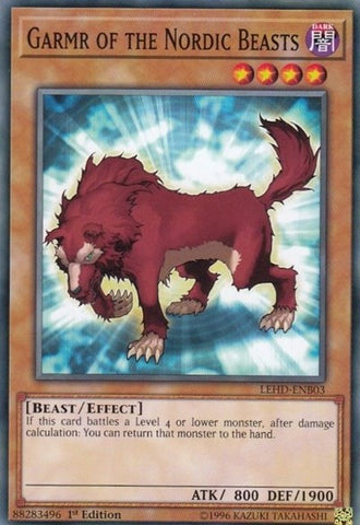Garmr of the Nordic Beasts [LEHD-ENB03] Common