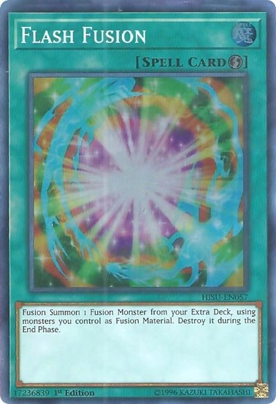 Flash Fusion [HISU-EN057] Super Rare
