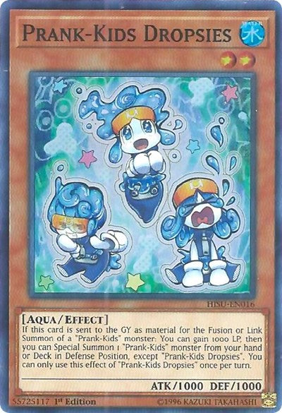 Prank-Kids Dropsies [HISU-EN016] Super Rare