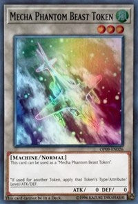 Mecha Phantom Beast Token (B) - "Harrliard" [OP09-EN026] Super Rare