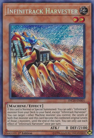Infinitrack Harvester [INCH-EN001] Secret Rare