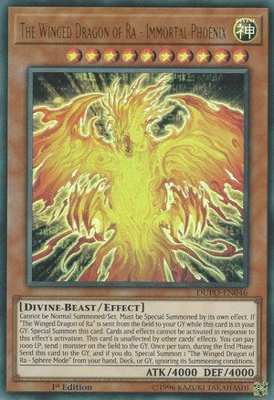 The Winged Dragon of Ra - Immortal Phoenix [DUPO-EN046] Ultra Rare