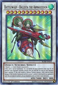 Battlewasp - Ballista the Armageddon [BLHR-EN039] Ultra Rare