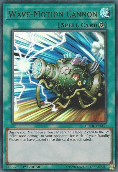 Wave-Motion Cannon [DUDE-EN039] Ultra Rare