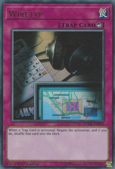 Wiretap [DUDE-EN054] Ultra Rare