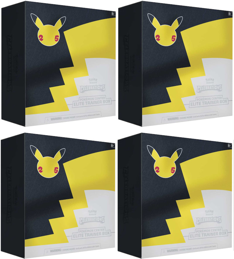 Celebrations: 25th Anniversary - Elite Trainer Box Case (Pokemon Center Exclusive)