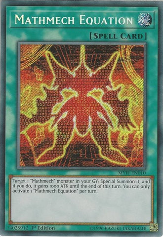 Mathmech Equation [MYFI-EN010] Secret Rare
