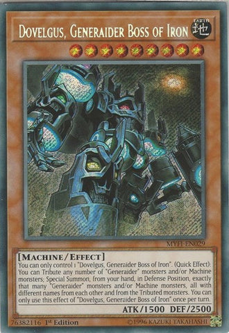 Dovelgus, Generaider Boss of Iron [MYFI-EN029] Secret Rare