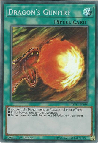 Dragon's Gunfire [MYFI-EN050] Super Rare