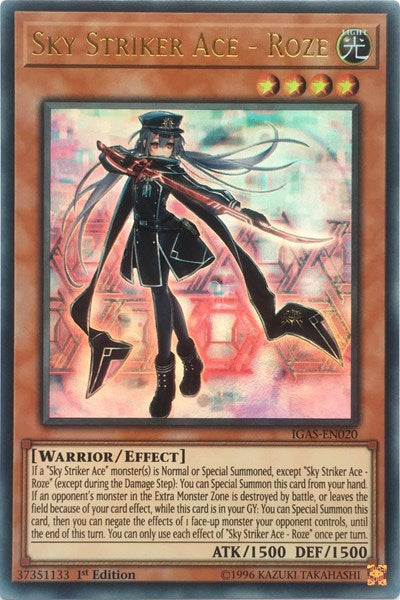 Sky Striker Ace - Roze [IGAS-EN020] Ultra Rare