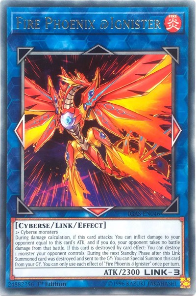 Fire Phoenix @Ignister [IGAS-EN046] Rare