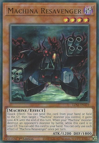 Machina Resavenger [LDS1-EN119] Ultra Rare