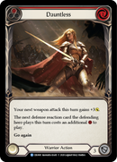 Dauntless (Red) [CRU085] (Crucible of War)  1st Edition Normal