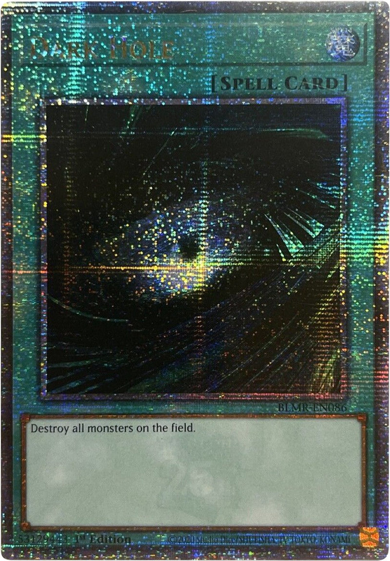 destroy all monsters on the field yugioh Dark Hole [BLMR-EN086] Quarter Century Secret Rare
