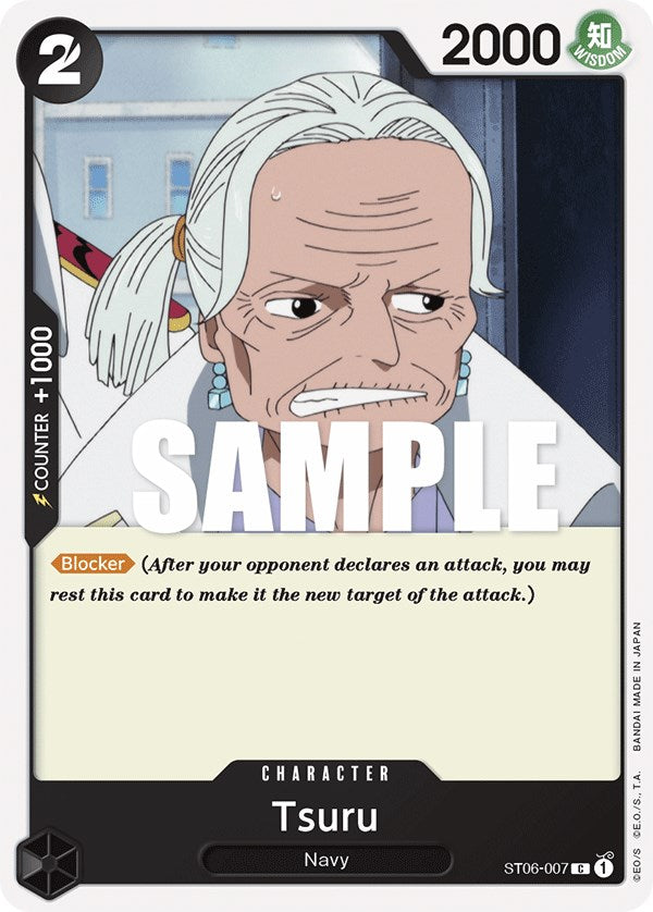 Tsuru [Starter Deck: Absolute Justice]