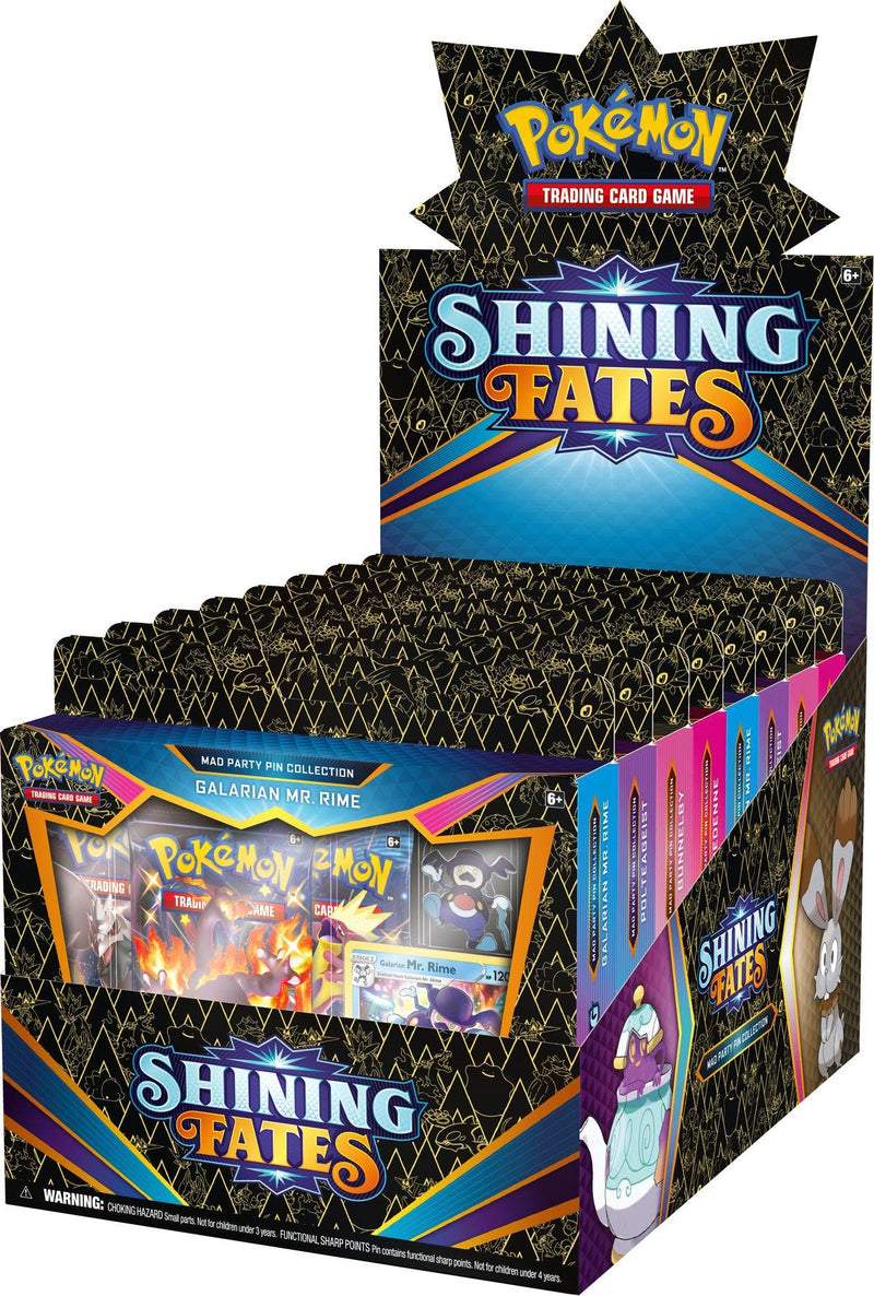 Sword & Shield: Shining Fates - Mad Party Pin Collection Case
