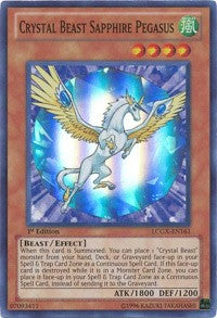 Crystal Beast Sapphire Pegasus [LCGX-EN161] Super Rare