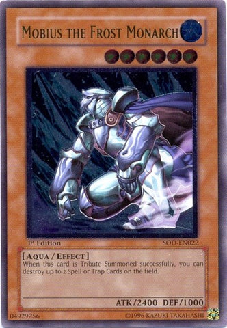 Mobius the Frost Monarch (UTR) [SOD-EN022] Ultimate Rare