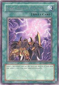 Dark World Lightning [DR04-EN098] Rare