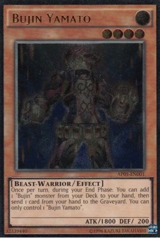 Bujin Yamato [AP05-EN001] Ultimate Rare