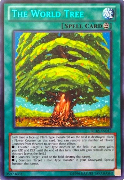 The World Tree (Green) [DL18-EN012] Rare