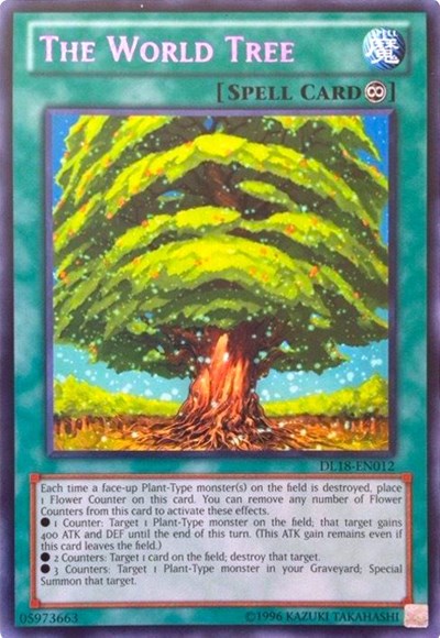 The World Tree (Purple) [DL18-EN012] Rare