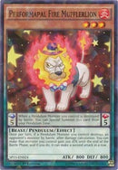 Performapal Fire Mufflerlion [SP15-EN024] Shatterfoil Rare