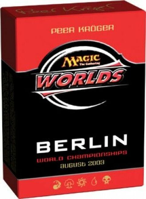 2003 World Championship Deck (Peer Kroger)