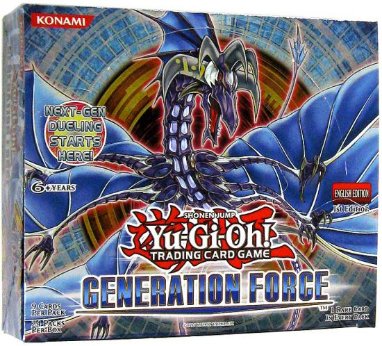 Yu-Gi-Oh! - Generation Force: Booster Box (1st Edition)