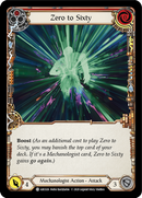 Zero to Sixty (Red) [U-ARC026] (Arcane Rising Unlimited)  Unlimited Normal