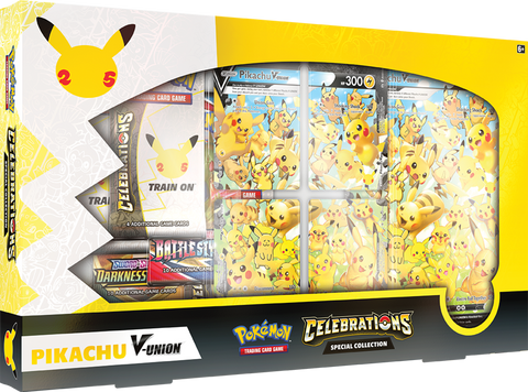 Celebrations: 25th Anniversary - Special Collection (Pikachu V-Union) NO PLAYMAT