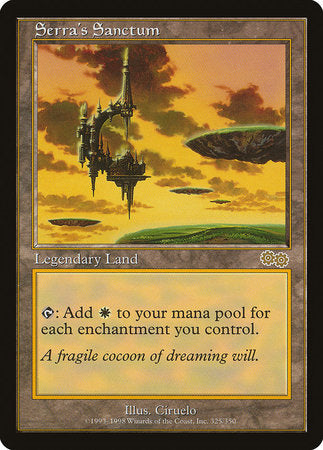 セラの聖域/Serra's Sanctum Serra's Sanctum [Urza's Saga]